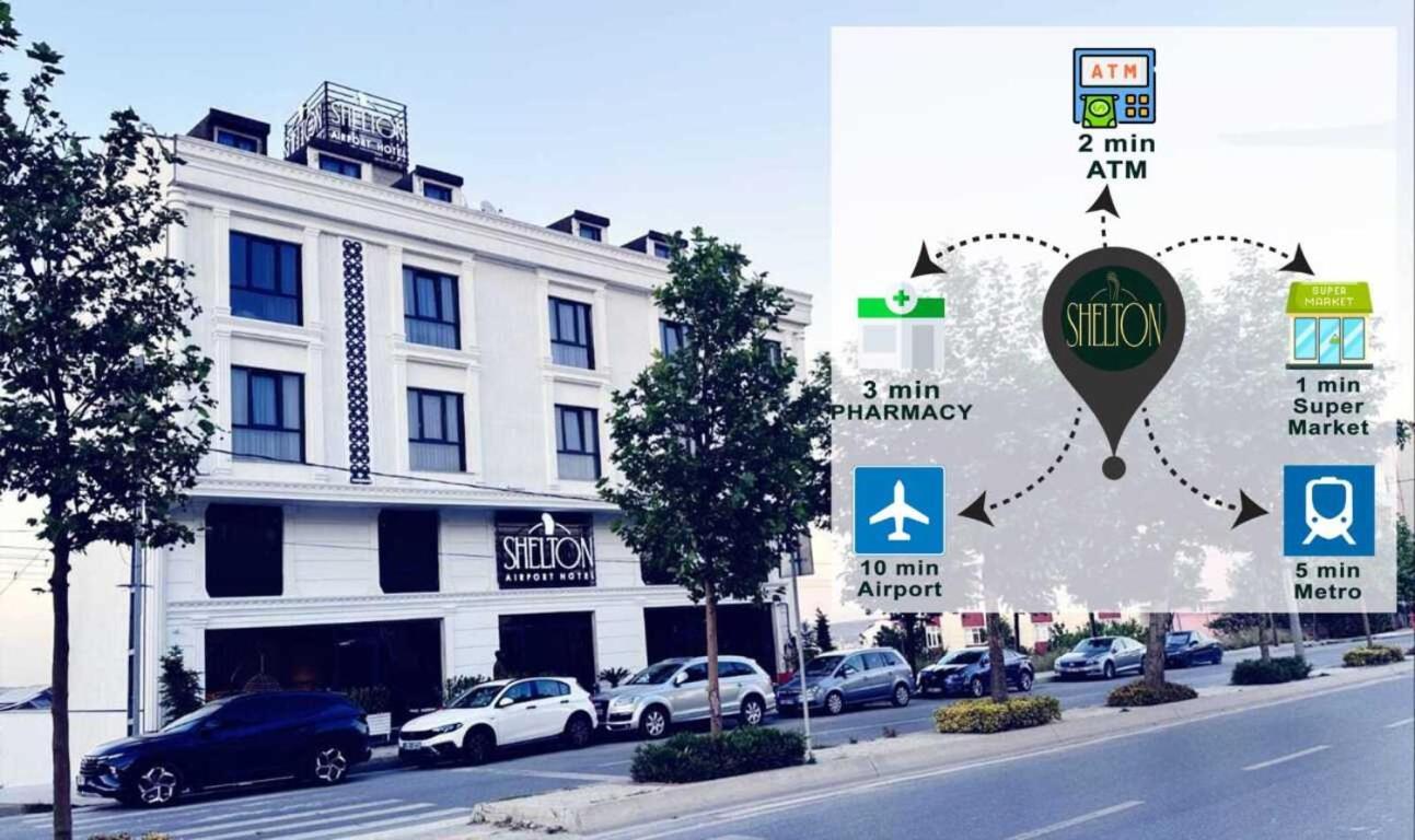 Shelton Airport Hotel Arnavutkoy ภายนอก รูปภาพ